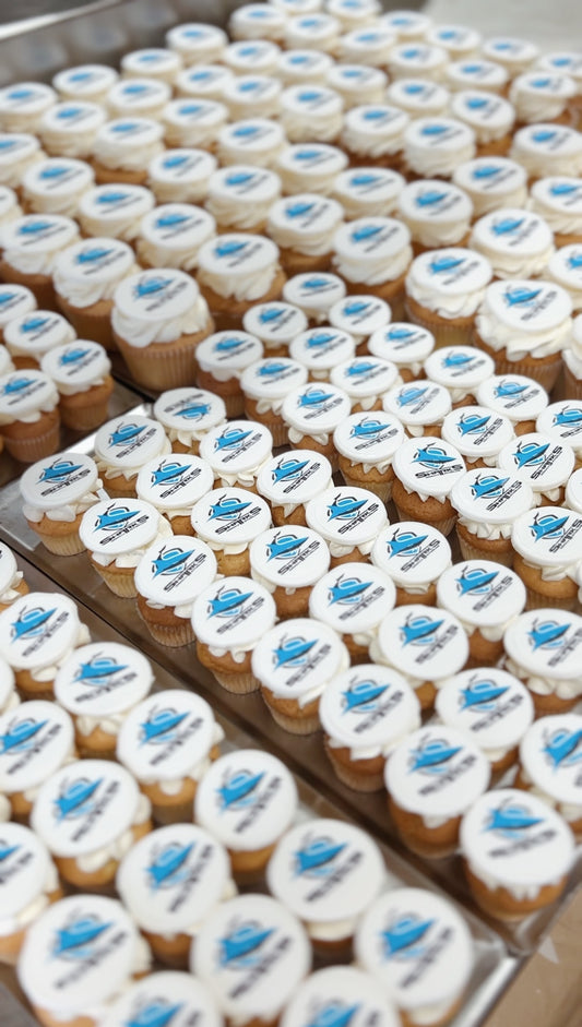 Mini Sharkies Cupcakes