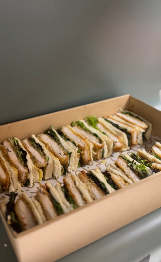 Schnitzel Ribbon Sandwiches