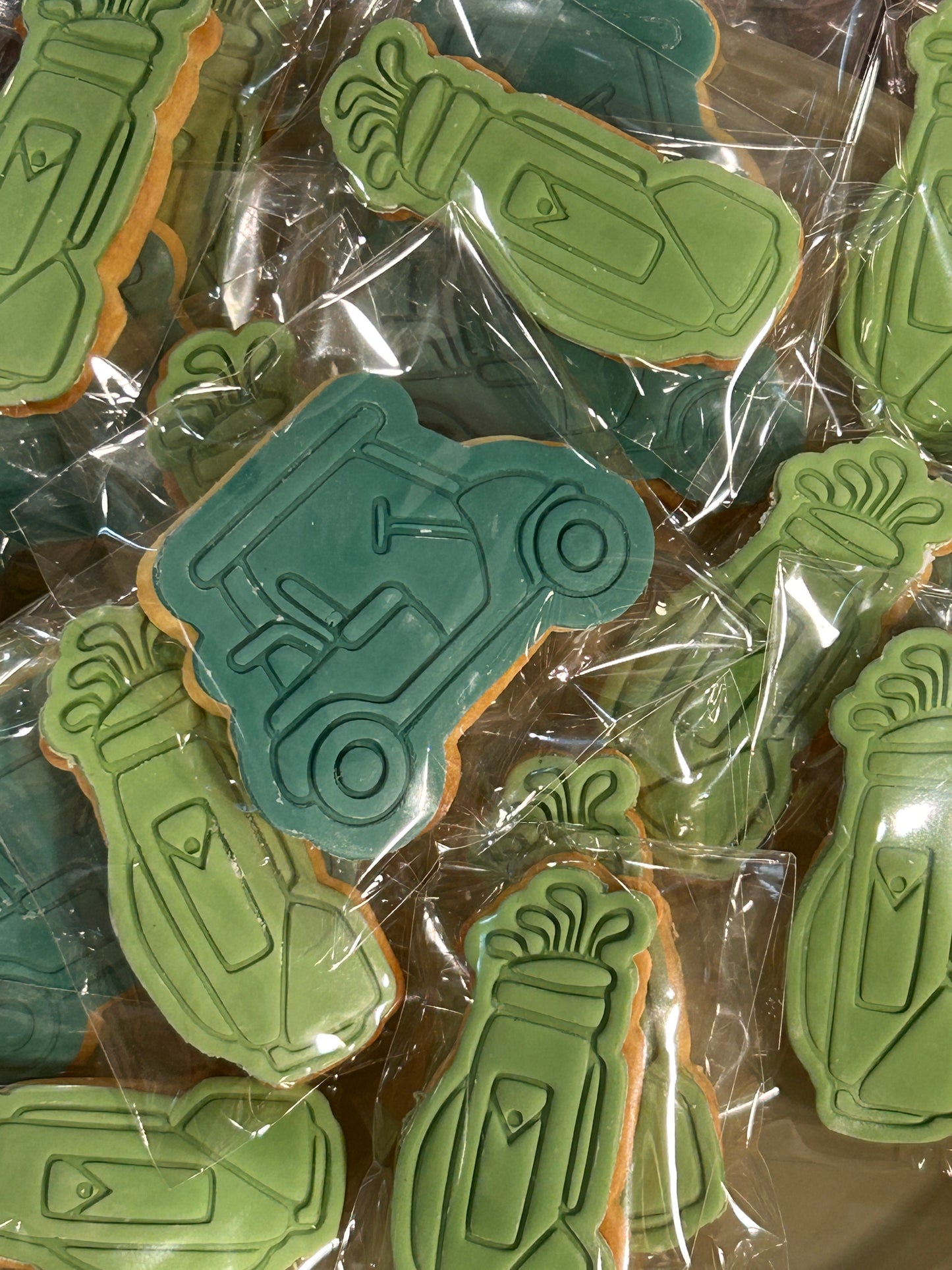 Golfing Dad cookie