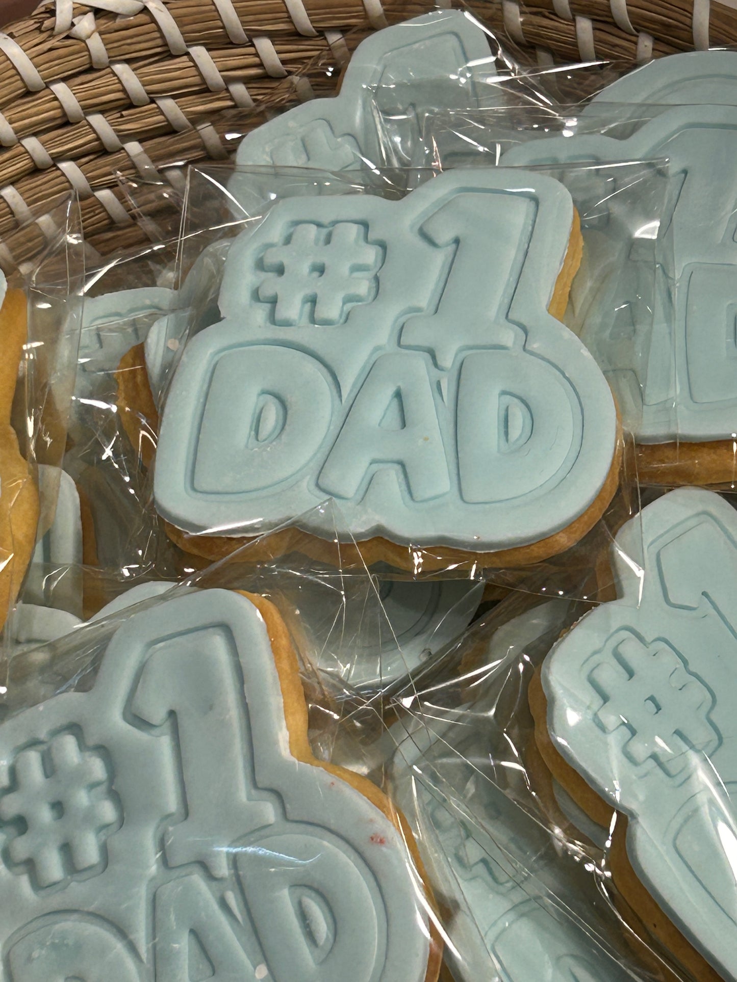 '#1 DAD' Cookie