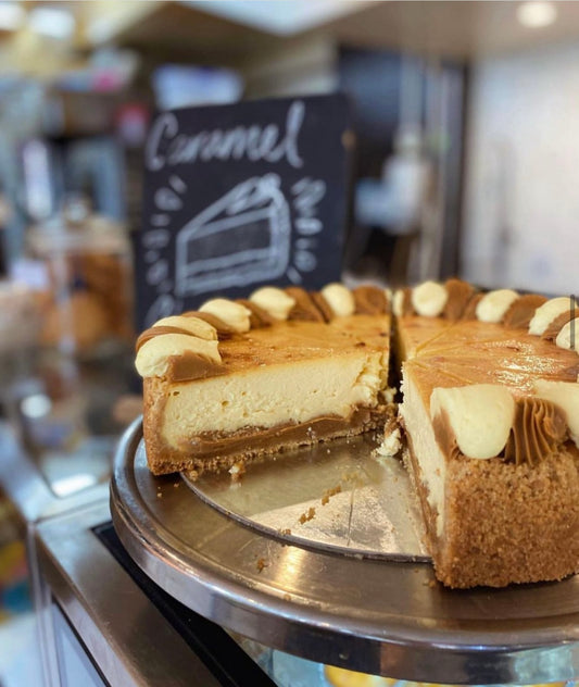 Baked Caramel Cheesecake