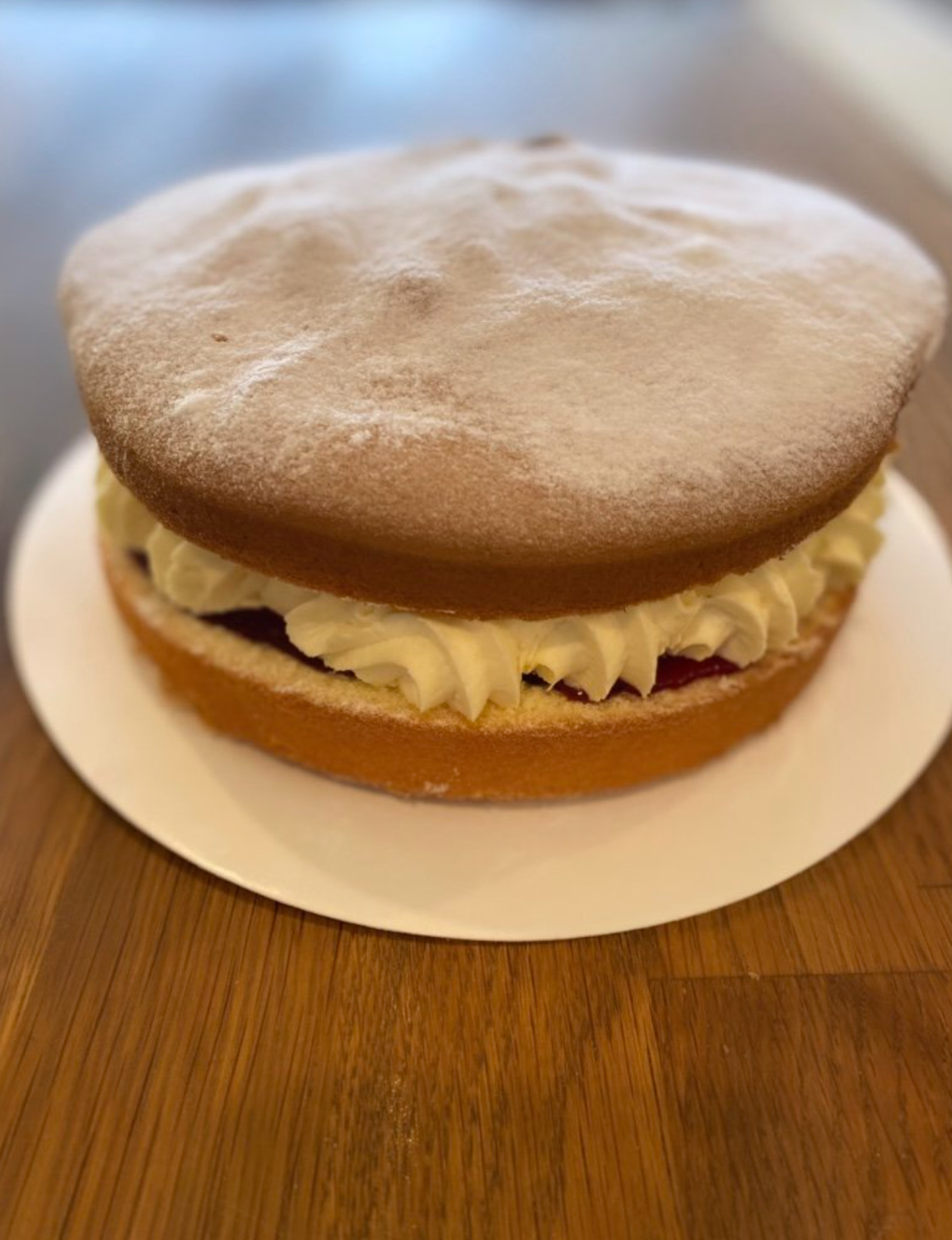 Jam & Cream Sponge