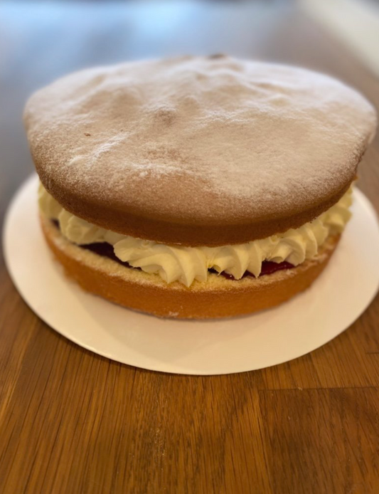 Jam & Cream Sponge