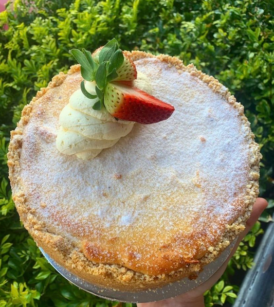 Plain Baked Cheesecake