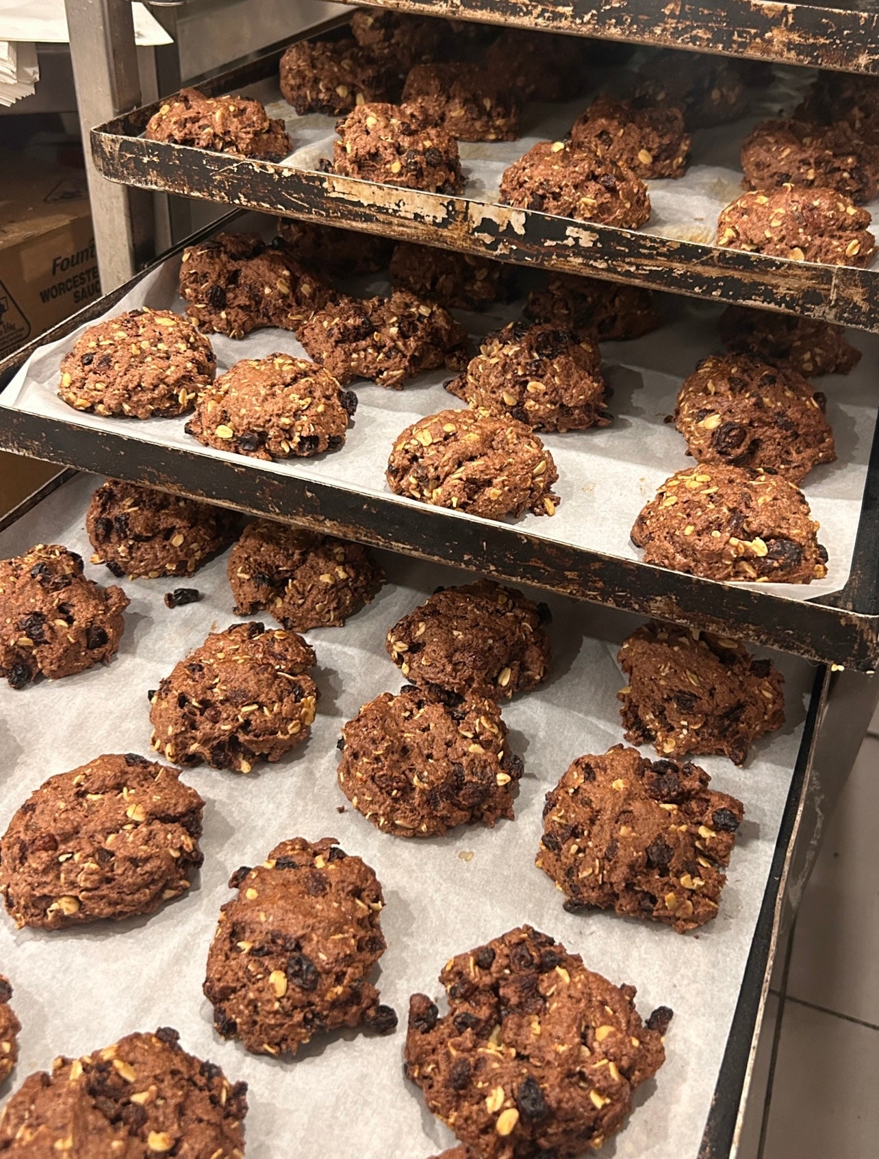 Rum & Raisin Cookies
