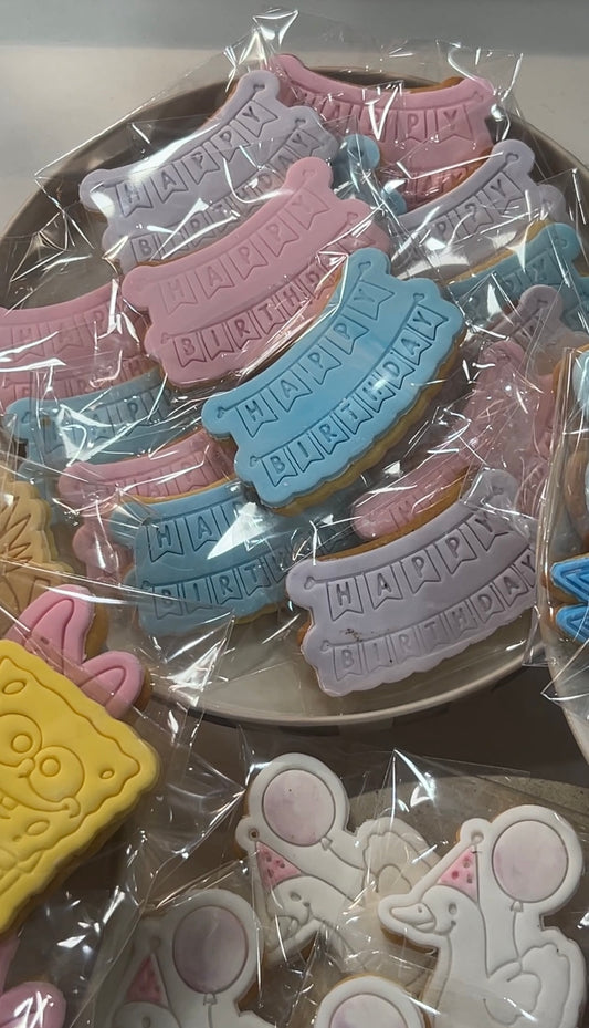Birthday Banner Cookie