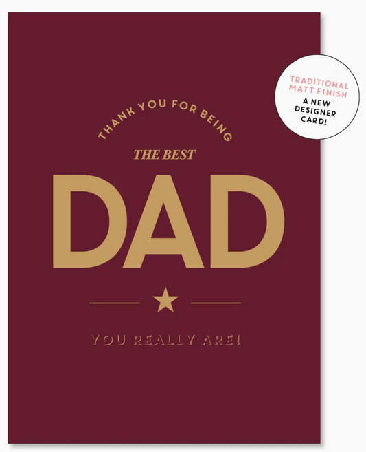 The Best Dad - Card